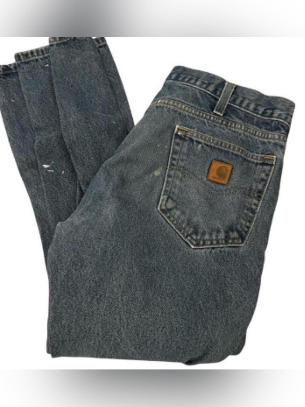 😎Carhartt Men’s Traditional Classic Fit Workwear Blue Denim Jeans | 38 x 30